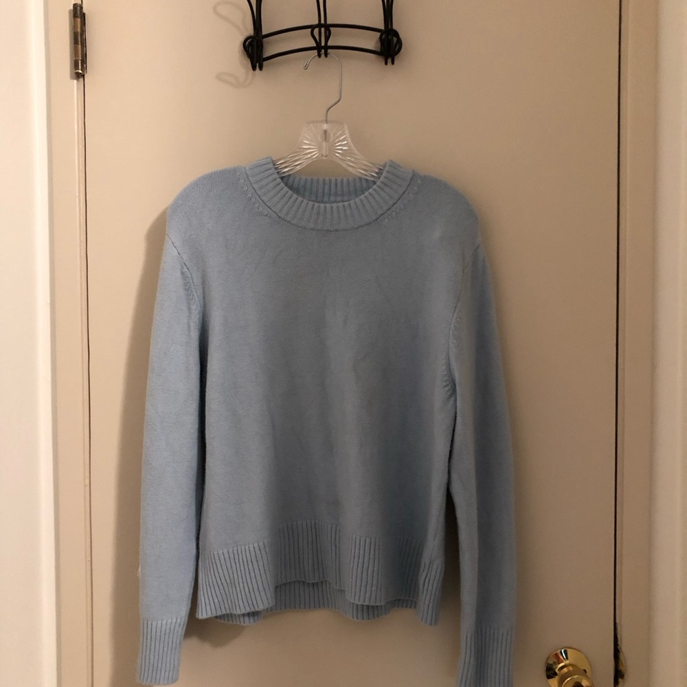 a new day Light Blue Crewneck Sweater
